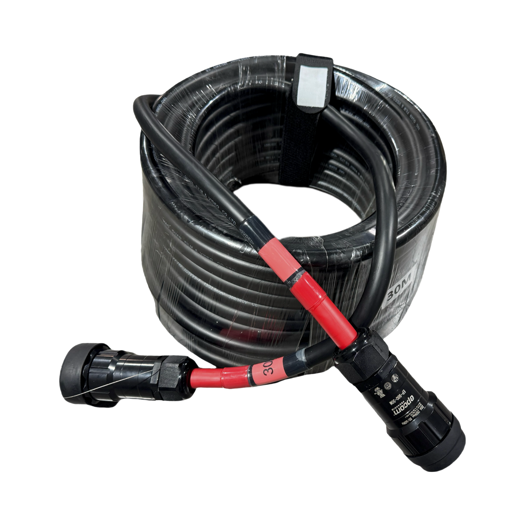 MANGUERA DE AC TIPO SOCAPEX CONECTORES MACHO Y HEMBRA | 30 METROS