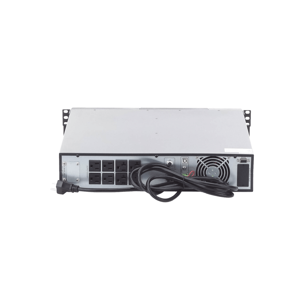 UPS de 2000VA/1800W Topología On-Line Doble Entrada Salida de 120 Vca Clavija Entrada NEMA 5-20P Pantalla LCD Configurable Formato Rack Torre - SILYMX