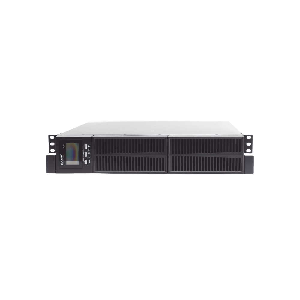 UPS de 2000VA/1800W Topología On-Line Doble Entrada Salida de 120 Vca Clavija Entrada NEMA 5-20P Pantalla LCD Configurable Formato Rack Torre - SILYMX