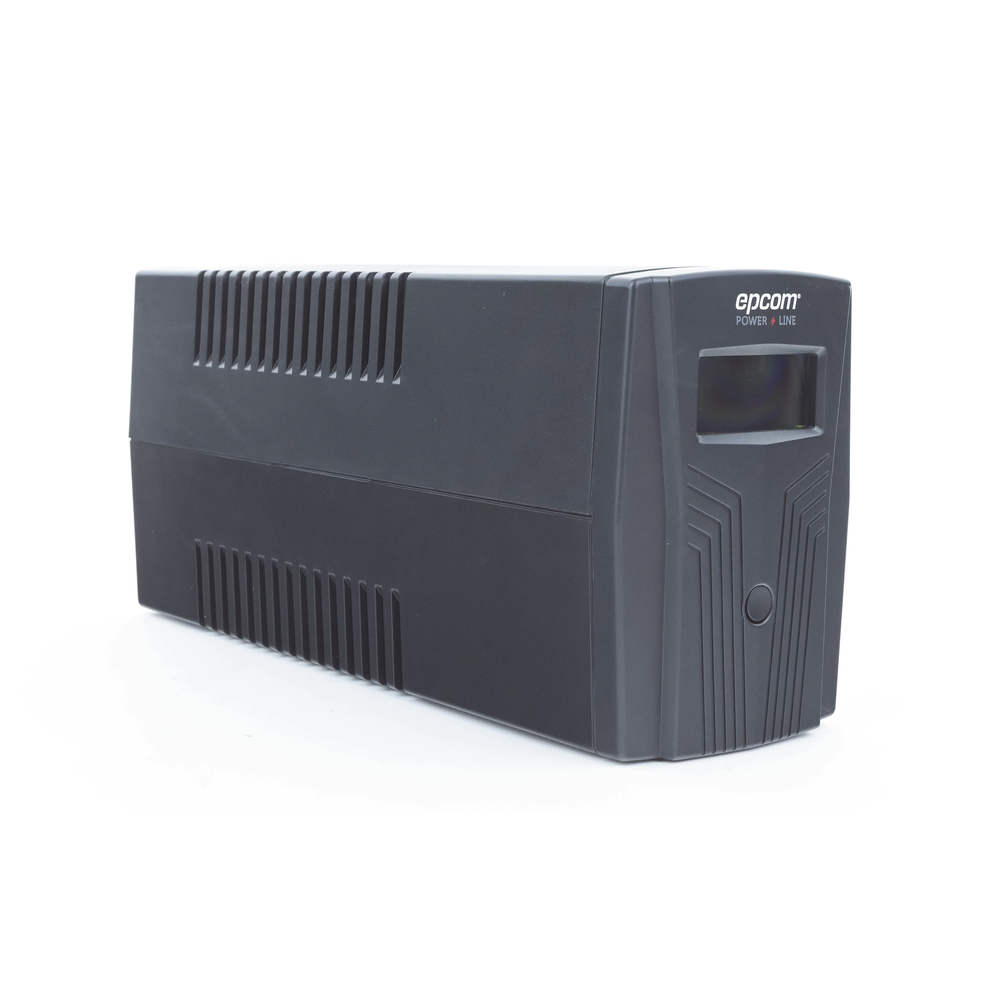 UPS No break Epcom de 600VA 360W 25 Minutos de respaldo Display LCD Entrada y Salida 120 Vca Clavija NEMA 5-15P 4 Tomas NEMA 5-15R EPU600LCD - SILYMX