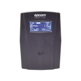 UPS No break Epcom de 600VA 360W 25 Minutos de respaldo Display LCD Entrada y Salida 120 Vca Clavija NEMA 5-15P 4 Tomas NEMA 5-15R EPU600LCD - SILYMX