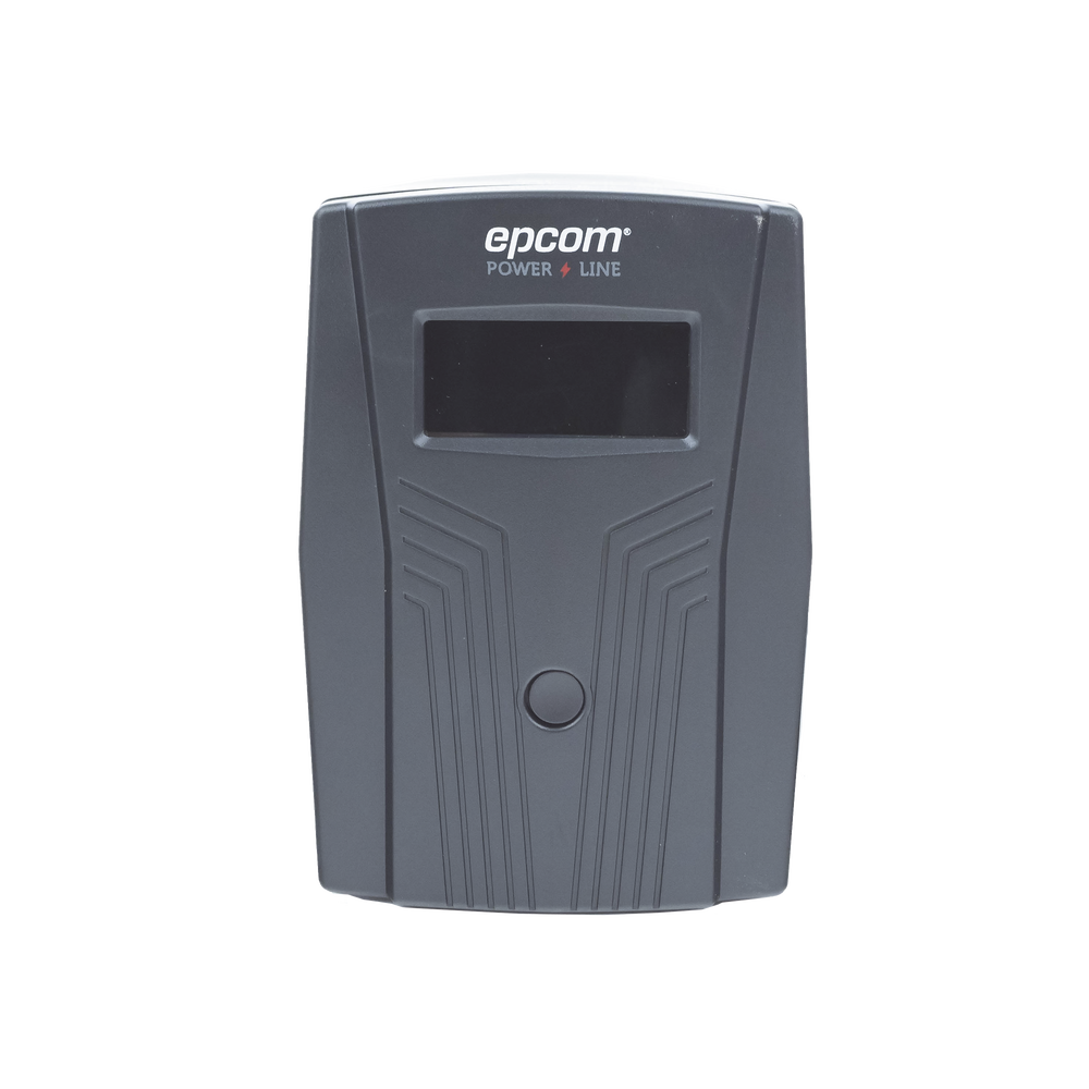 UPS No break Epcom de 600VA 360W 25 Minutos de respaldo Display LCD Entrada y Salida 120 Vca Clavija NEMA 5-15P 4 Tomas NEMA 5-15R EPU600LCD - SILYMX