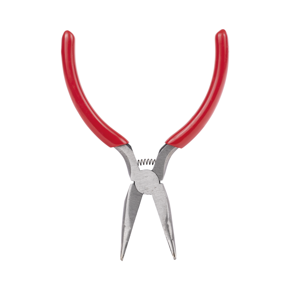 Pinza punta Curveada de 5” con Mango Forrado Plástico EPW050 - SILYMX
