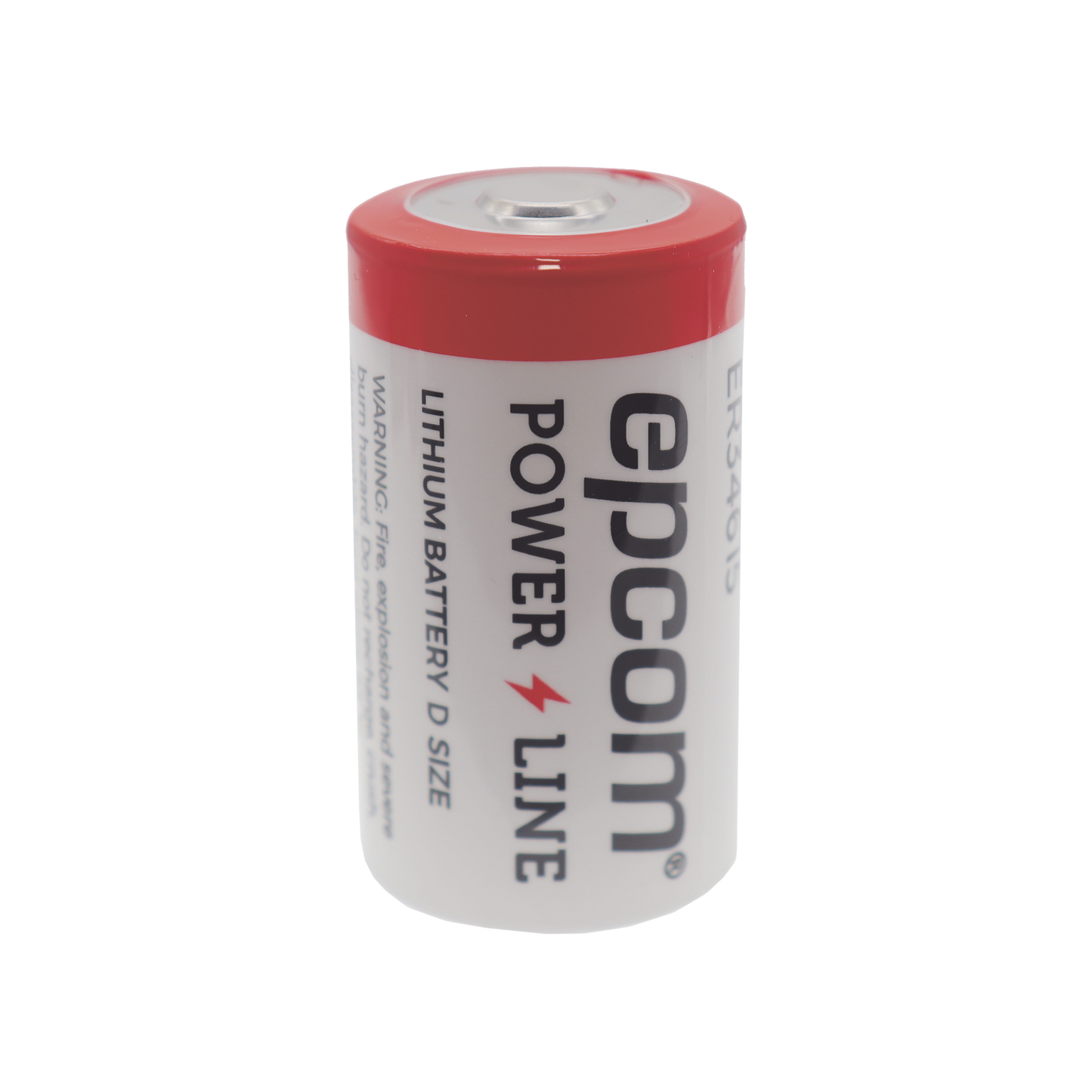 Bateria de 3.6V a 19Ah Li-SOCI2 Tamaño D ( Batería no recargable ) EPCOM POWERLINE ER-34615 - SILYMX