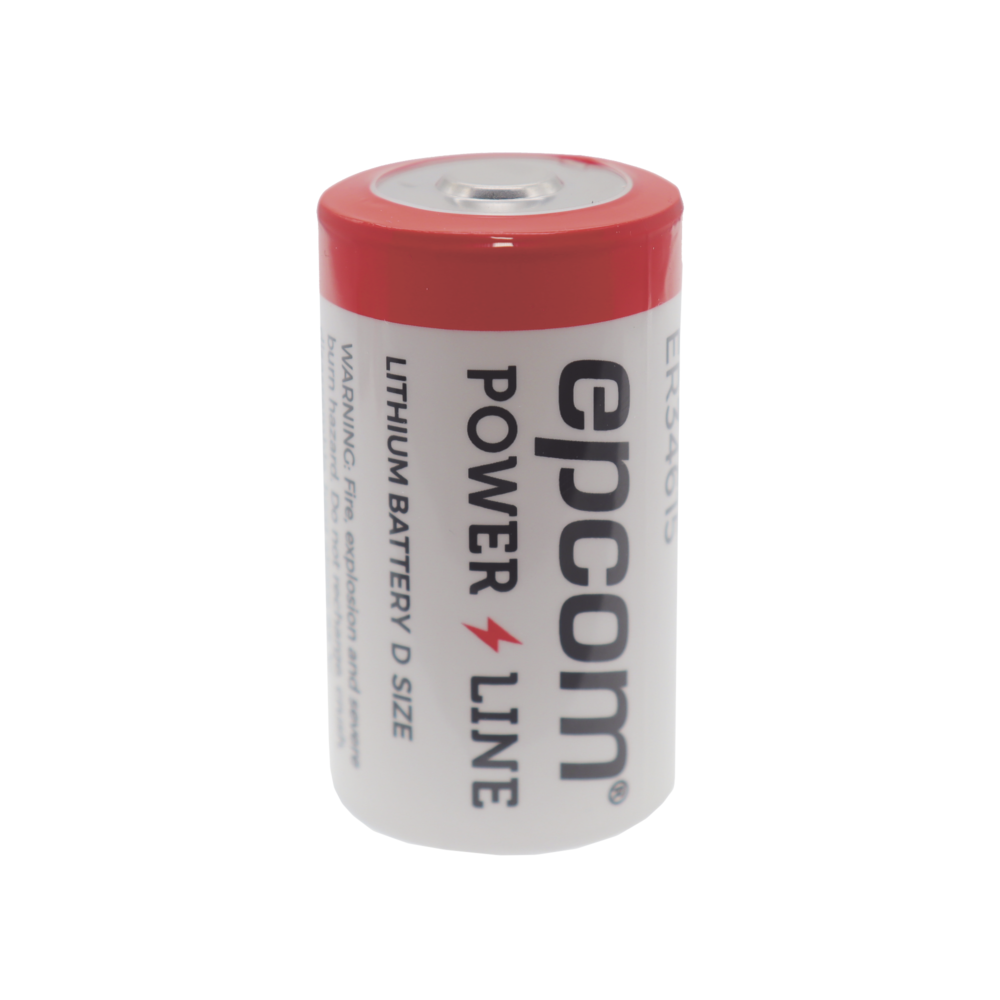 Bateria de 3.6V a 19Ah Li-SOCI2 Tamaño D ( Batería no recargable ) EPCOM POWERLINE ER-34615 - SILYMX