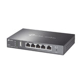 Router VPN - SDN Multi-WAN Gigabit 2 puerto LAN Gigabit 1 puerto WAN Gigabit 2 puertos configurables LAN/WAN 25,000 Sesiones Concurrentes Administración Centralizada OMADA SDN - SILYMX