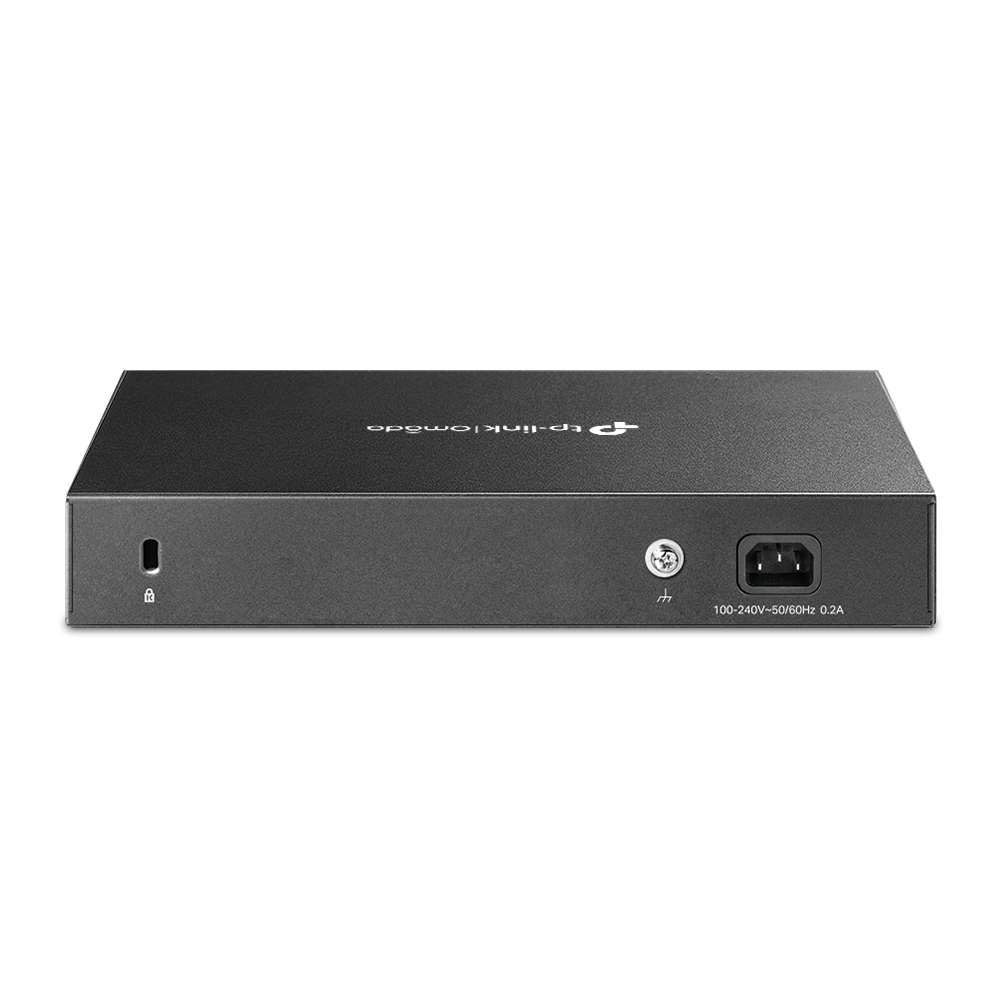 Router VPN SDN Multi-WAN Gigabit 1 LAN 1 WAN 1 WAN SFP 2 puertos Auto configurables LAN/WAN 150,000 Sesiones Concurrentes Administración Centralizada OMADA SDN ER7206 - SILYMX
