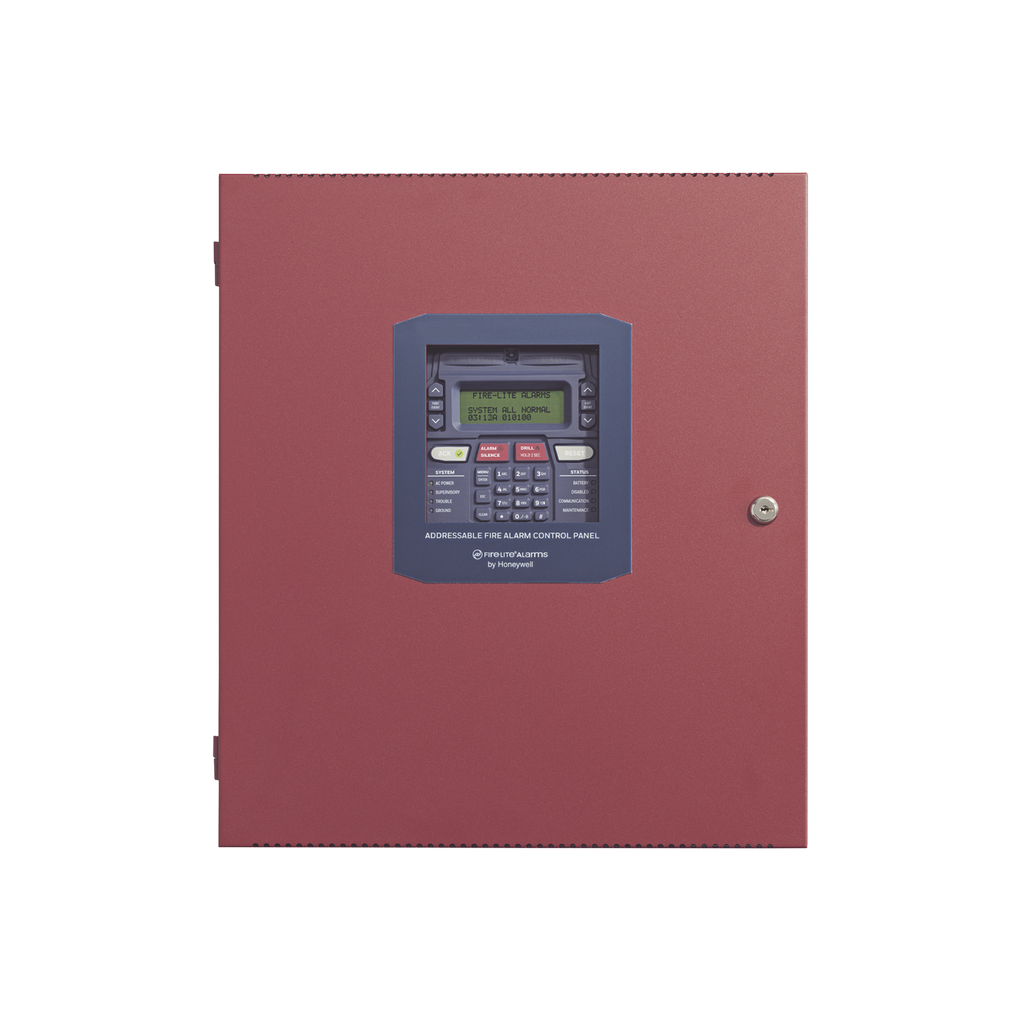 Panel direccionable de detección de incendio de un lazo SLC para hasta 50 puntos, con comunicador dual IPOTS-COM y dispositivos SWIFT