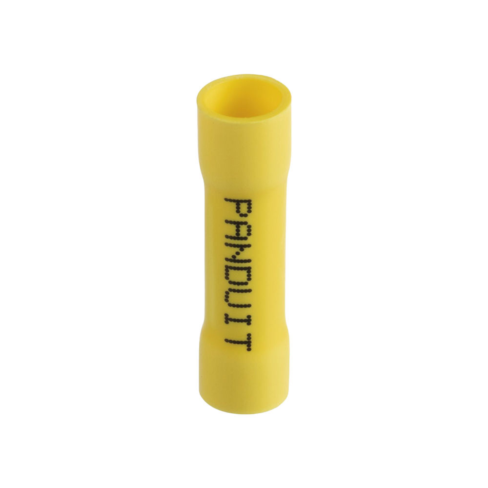 Conector de Empalme a Tope Para Cables de 12 a 10 AWG De Vinilo Aislado Color Amarillo Paquete de 25 Piezas ESV10BX-Q - SILYMX