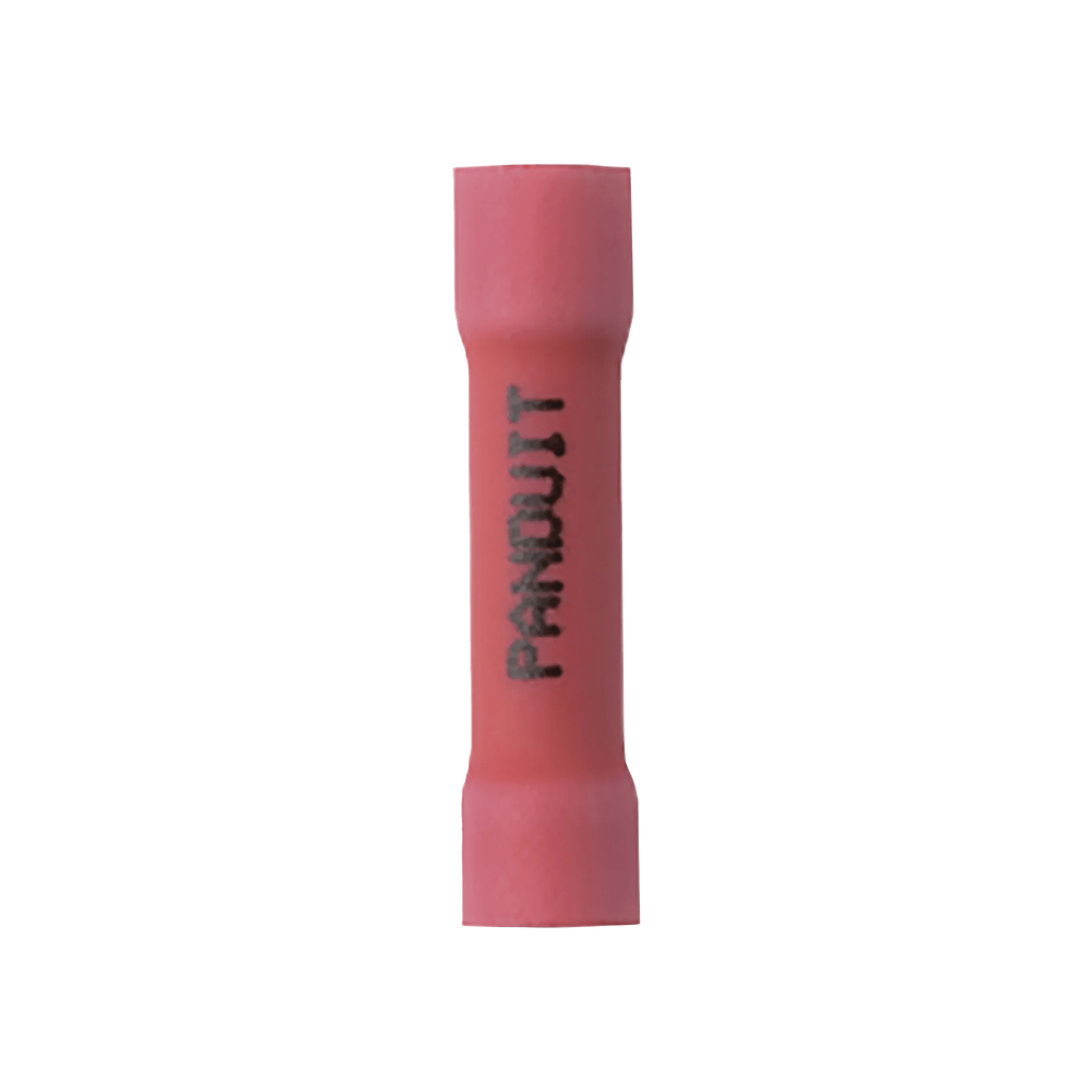 Conector de Empalme a Tope Para Cables de 22 a 18 AWG De Vinilo Aislado Color Rojo Paquete de 50 Piezas ESV18BX-L - SILYMX