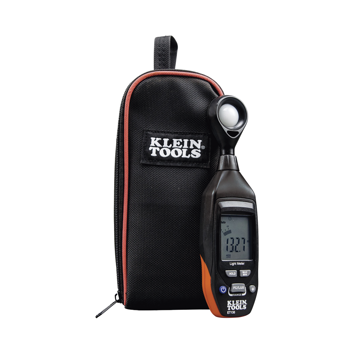 Medidor Digital de Luz de Rango Automático y Manual: 4000 fc; 40000 lux KLEIN TOOLS ET130 - SILYMX