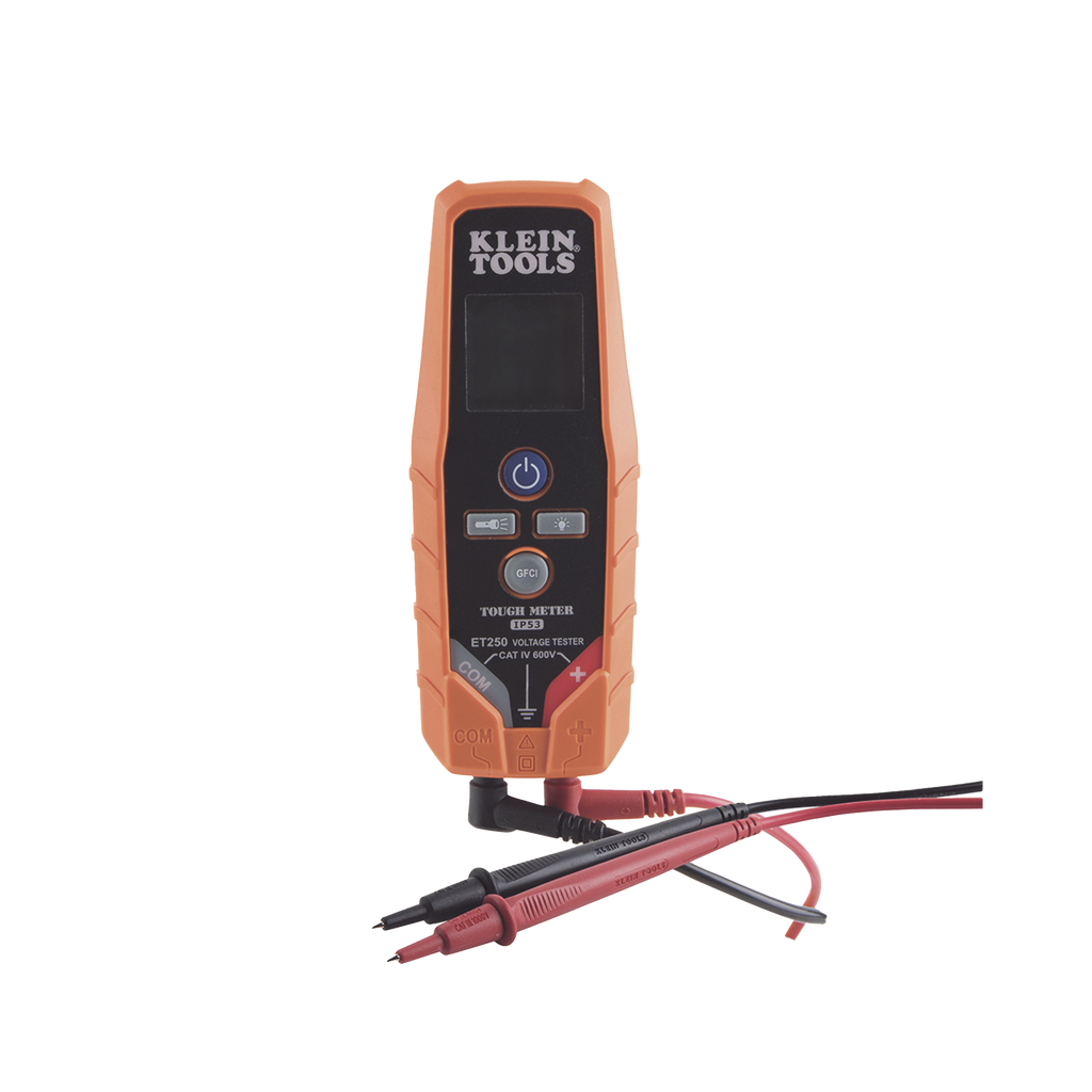 Probador de Continuidad/Voltaje CA/CC CAT IV 600 V KLEIN TOOLS ET250 - SILYMX
