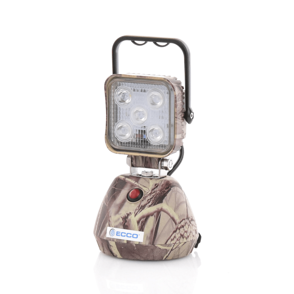 Lámpara de trabajo de mano con batería recargable y montaje magnético EW2461-CAMO - SILYMX