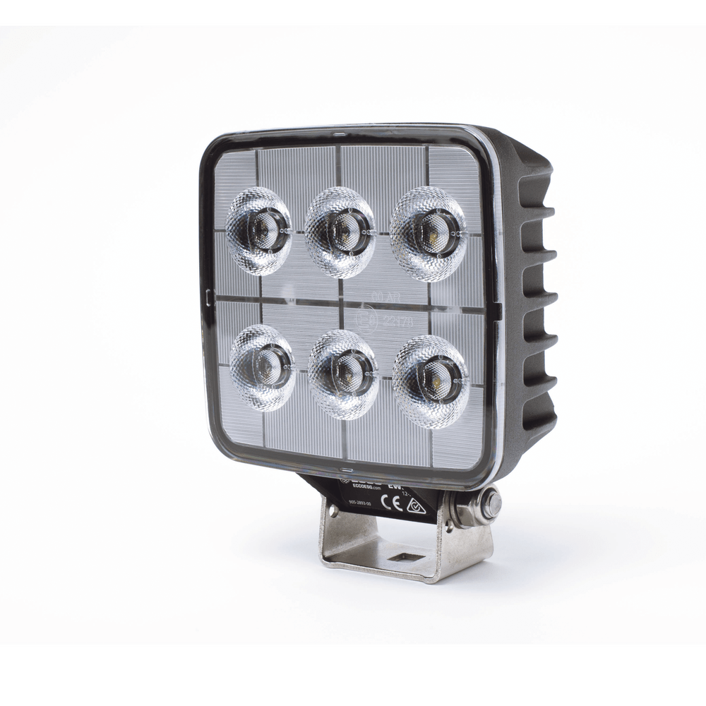 Luz de trabajo de 6 LED 12-24 Vcc 2800 lumenes - SILYMX