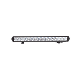 Barra LED color claro de una fila, 12-24 Vcc, 20 pulgadas de largo, 2175 lúmenes, Montaje Permanente