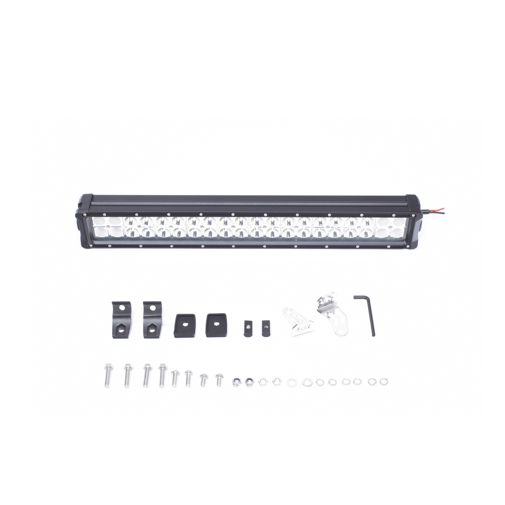 Barra LED doble fila 25 pulgadas 12-24 Vcc 4750 Lumenes EW3225 - SILYMX