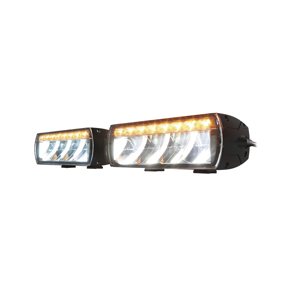 Luz LED de trabajo DOT, 12-24 V, con arnés de 10 pulgadas