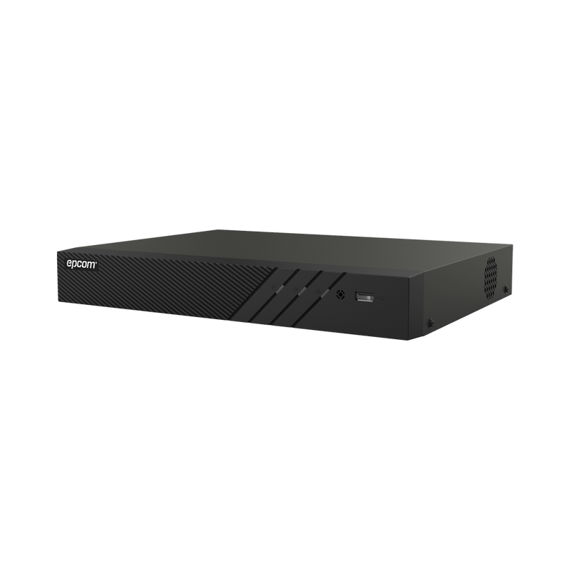 DVR 4 Canales TURBOHD + 2 Canales IP 5 Megapixel Lite 3K Lite  ACUSENSE 1 Bahía de Disco Duro Salida de Video en Full HD - SILYMX
