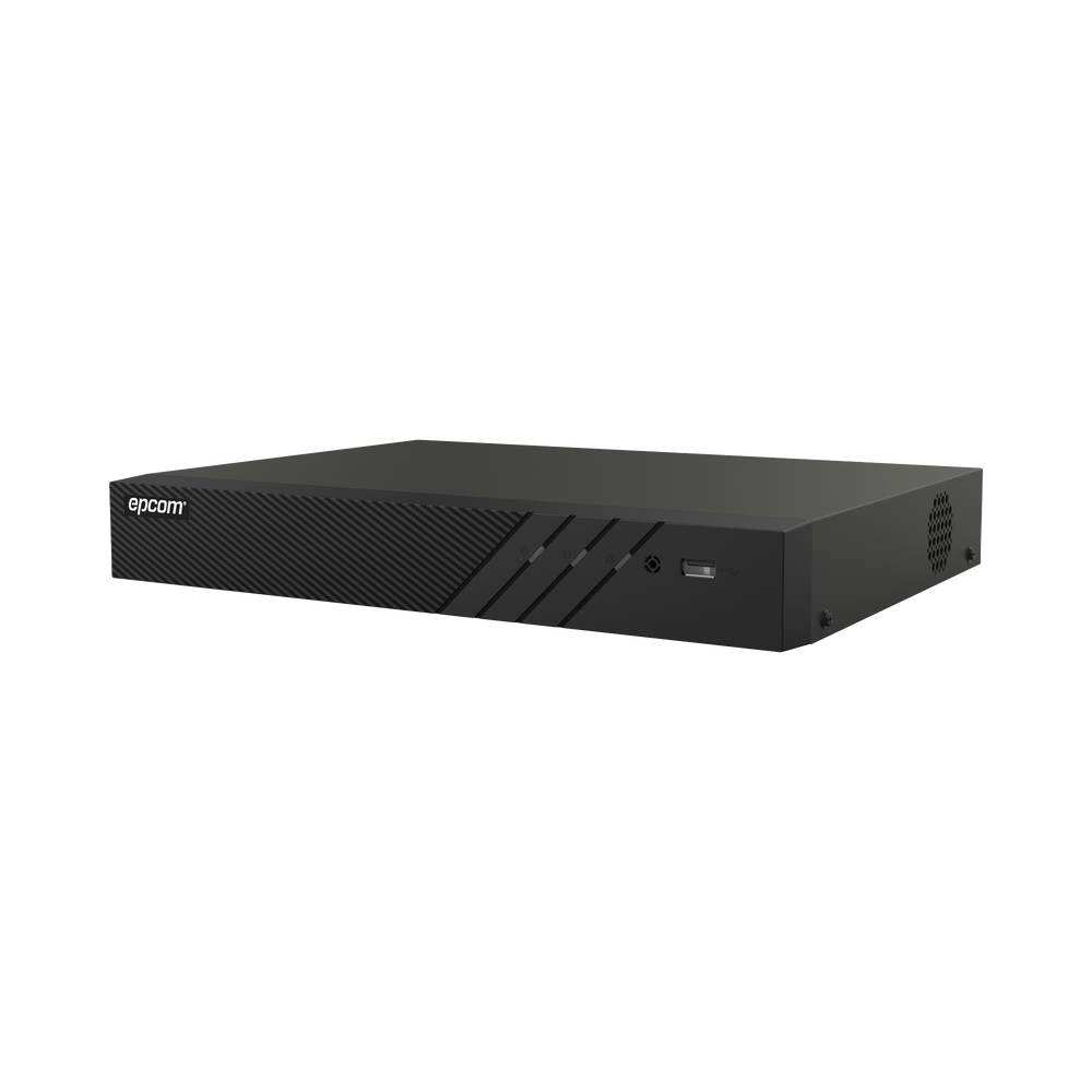 DVR 16 Canales TURBOHD + 8 Canales IP 5 Megapixel Lite - 3K Lite Audio Bidireccional por Coaxitron Reconocimiento Facial ACUSENSE Evita falsas alarmas 1 Bahía de Disco Duro Salida de Video en Full HD EX-5016TURBO - SILYMX