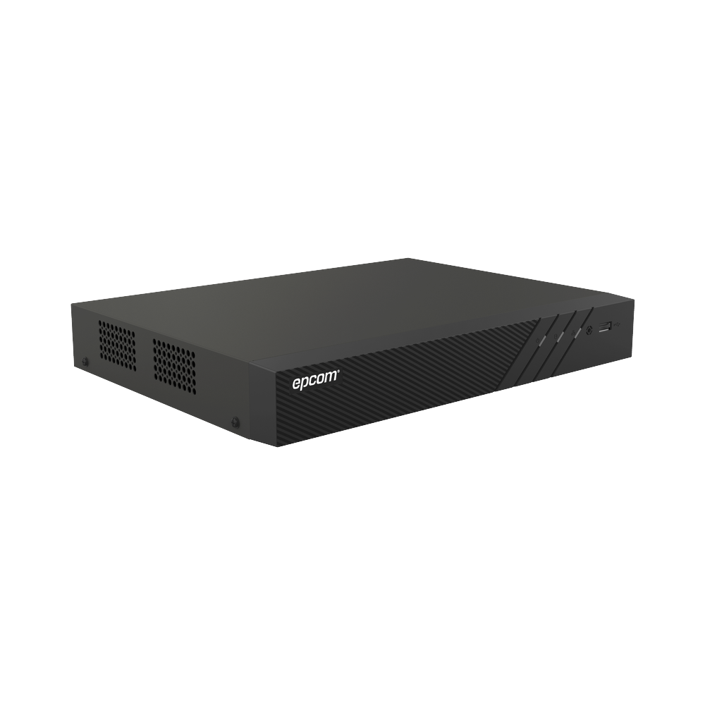 DVR 8 Canales TURBOHD + 8 Canales IP 8 Megapixel 4K Audio Bidireccional por Coaxitron ACUSENSE Reconocimiento Facial 1 Bahía de Disco Duro Salida de Video en 4K H.265+ EX-8008TURBO - SILYMX