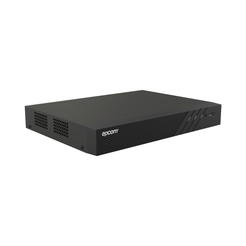 DVR 8 Canales TURBOHD + 8 Canales IP 8 Megapixel 4K Audio Bidireccional por Coaxitron ACUSENSE Reconocimiento Facial 1 Bahía de Disco Duro Salida de Video en 4K H.265+ EX-8008TURBO - SILYMX