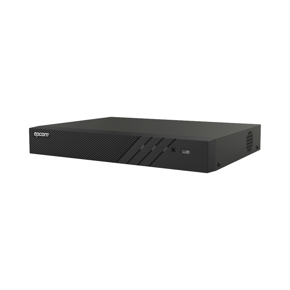 DVR 8 Canales TURBOHD + 8 Canales IP 8 Megapixel 4K Audio Bidireccional por Coaxitron ACUSENSE Reconocimiento Facial 1 Bahía de Disco Duro Salida de Video en 4K H.265+ EX-8008TURBO - SILYMX