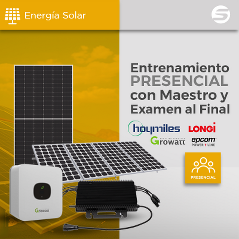 Certificación en Energía Solar para Sistemas Isla e Interconexión SYSCOM EXPERTES