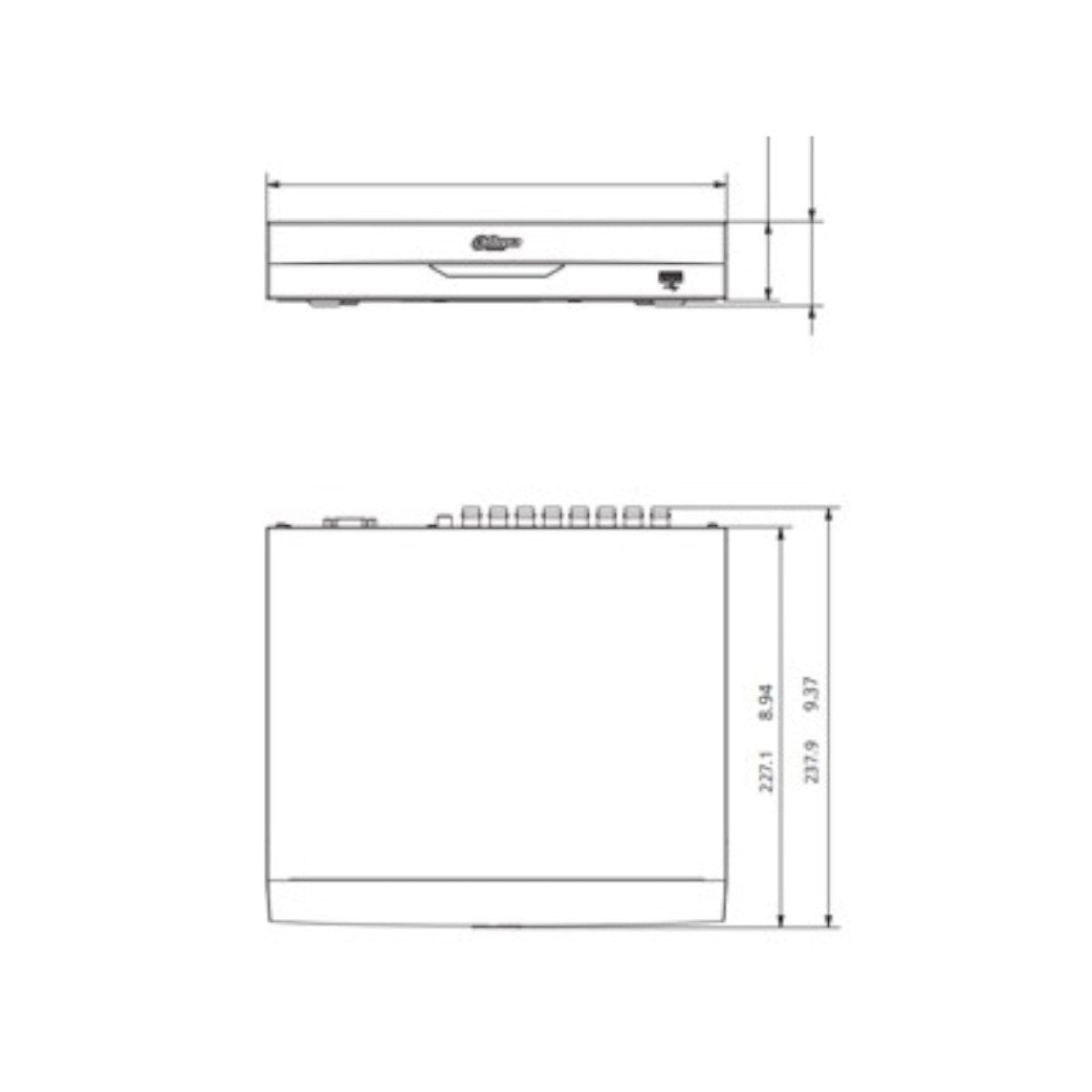 Dvr 16 Canales 5 Megapixeles Lite Wizsense H.265+ DH-XVR5116HS-I3 - SILYMX