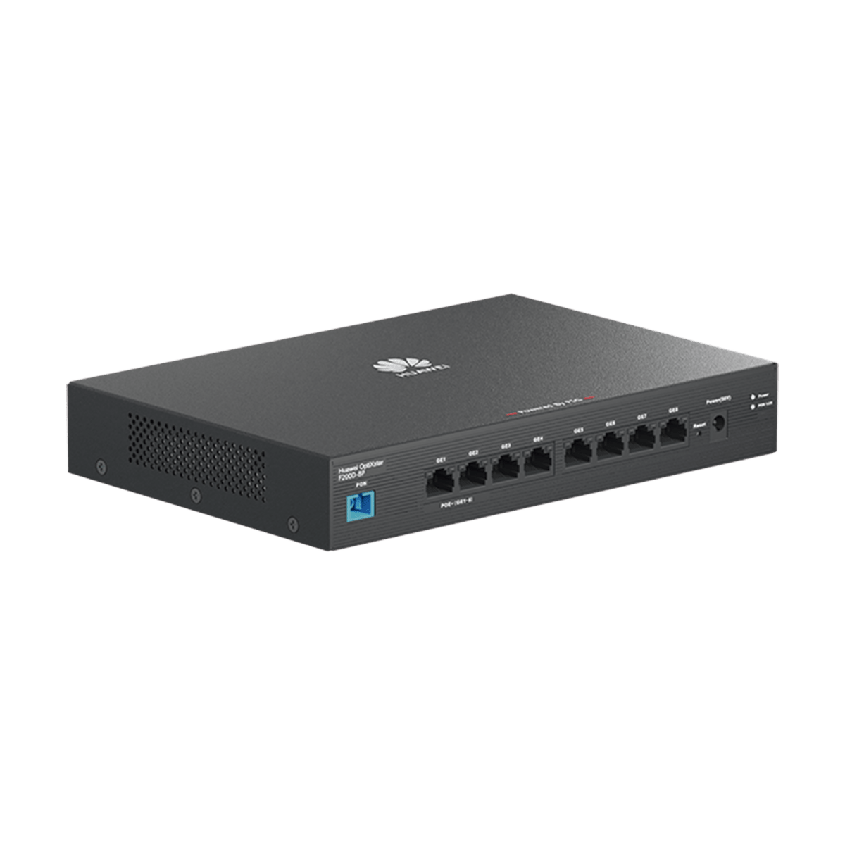 OLT ONT ONUHUAWEIF200D-8PONU Switch Gigabit PoE 8 Puertos 120W Downstream 2.488 Gbps Cloud HUAWEI F200D - 8P - SILYMX