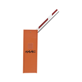 Kit de Barrera FAAC 620 RPD con Pluma Rectangular sin Iluminación Equipo Hidráulico de Uso Intensivo Hasta 2 Millones de Ciclos Antes de Presentar una Falla Severa FAAC-620-R