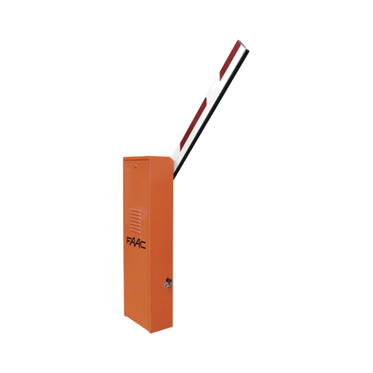 Kit de Barrera FAAC 620 RPD con Pluma Rectangular sin Iluminación Equipo Hidráulico de Uso Intensivo Hasta 2 Millones de Ciclos Antes de Presentar una Falla Severa FAAC-620-R