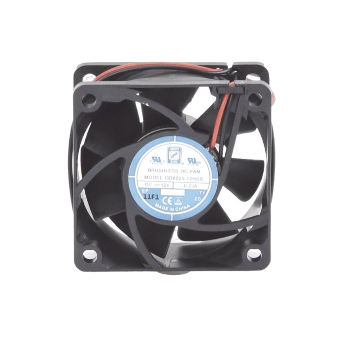 Ventilador Anticondensante Axial Cuadrado 4390 RPM 60x60x25 mm FAN-602512 - SILYMX