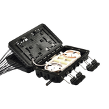 Caja de Distribución Fibra Óptica 24 Empalmes IP65 Exterior SC/APC | FIBERHOME FDP-420E-16 - SILYMX