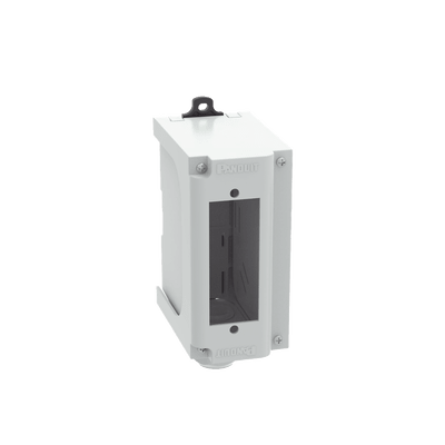 PANDUITFDPPSIGPanel de Parcheo Modular para Fibra Óptica, de Instalación en Riel DIN Estándar de 35 mm (1.38 pulgadas), Acepta Una Placa Acopladora FAP, Color Gris - SILYMX