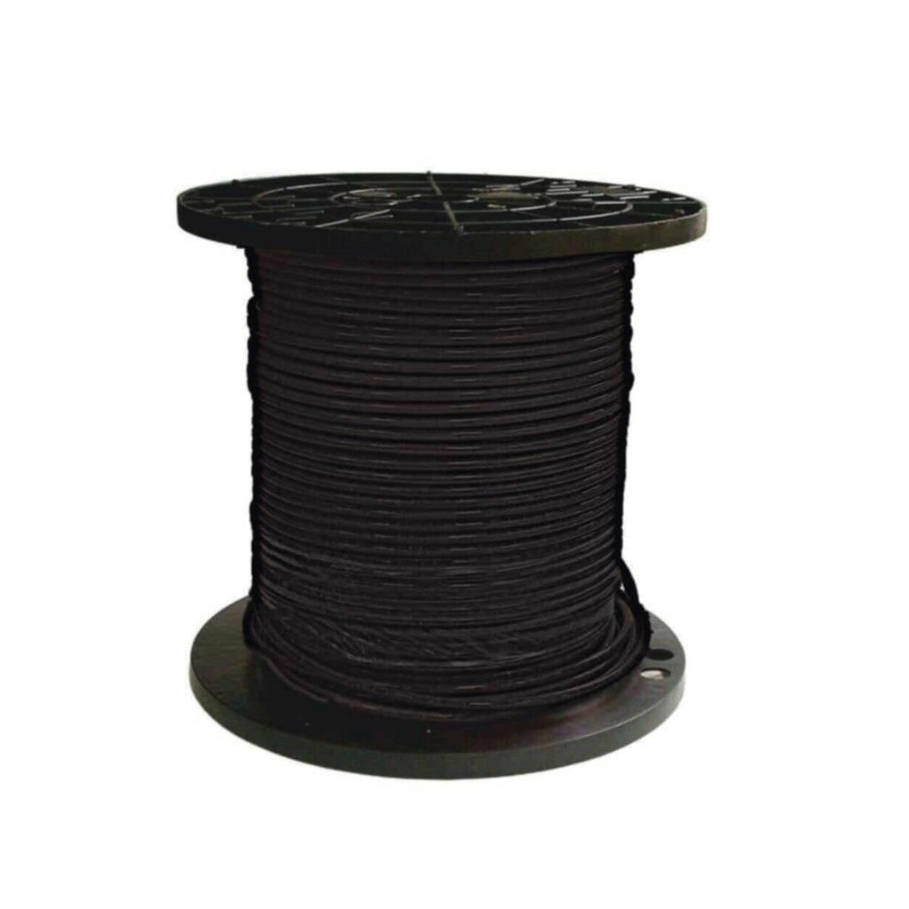 Carrete de 500 metros Cable Fotovoltaico Negro Recubrimiento XLPE 4mm² 12 AWG Hasta 1,800 Vcc VIAKON FJ66/500