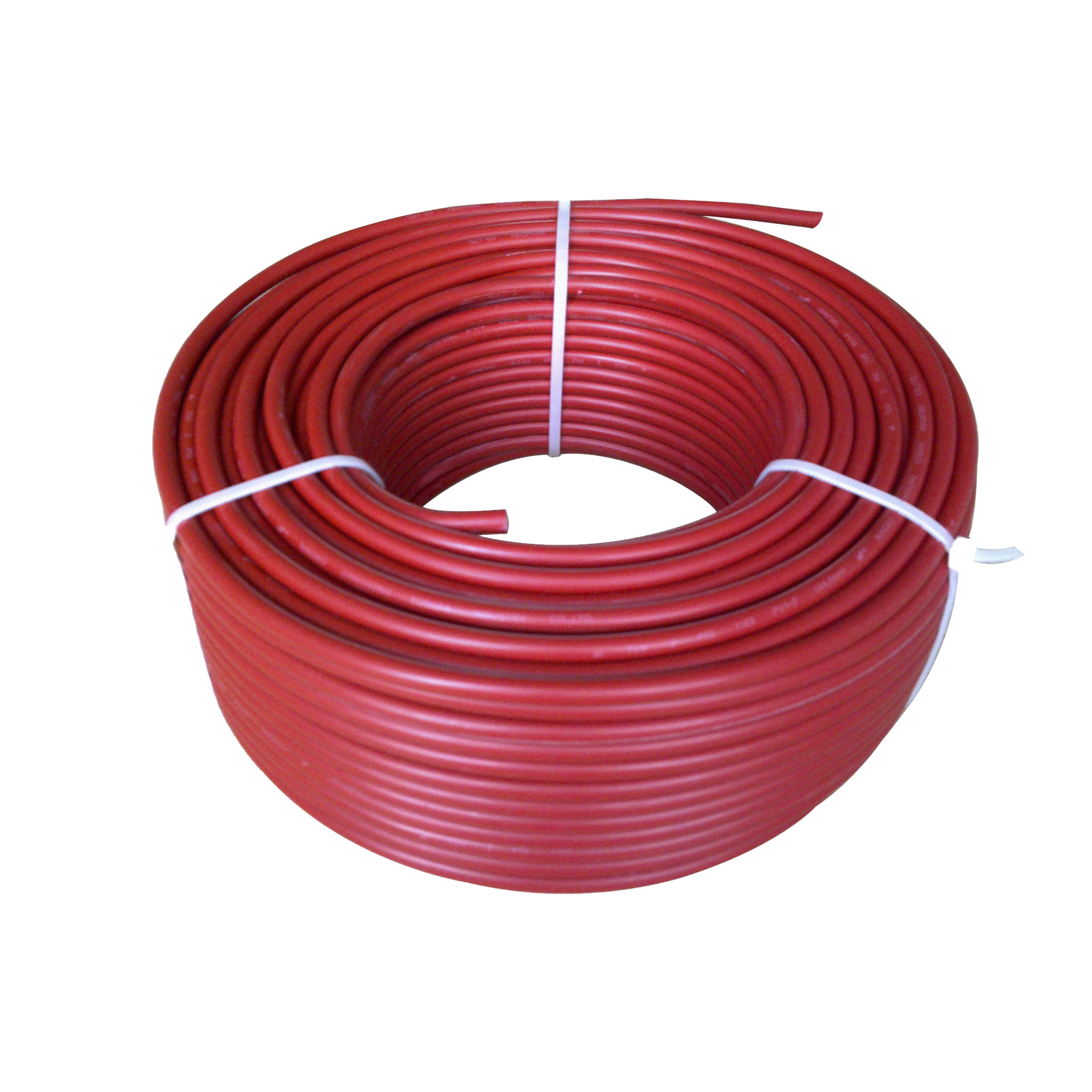 Bobina de 100 metros Cable fotovoltaico Rojo Recubrimiento XLPE 4mm² 12 AWG Hasta 1,800 Vcc VIAKON FJ69/100 - SILYMX