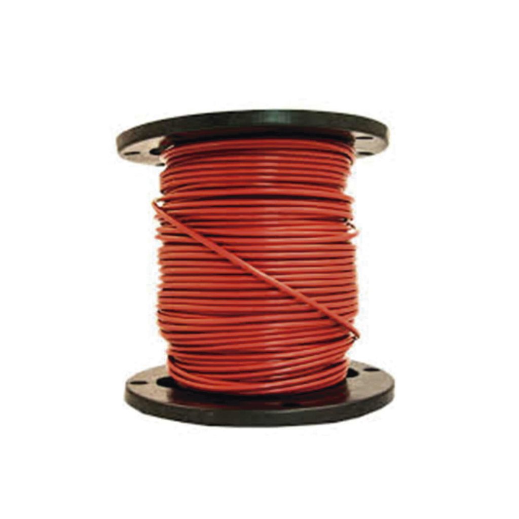 Carrete de 500 metros Cable fotovoltaico Rojo Recubrimiento XLPE 4mm² 12 AWG Hasta 1,800 Vcc VIAKON FJ69/500 - SILYMX