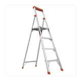 Escalera con 4 peldaños de 1.8 metros de aluminio Little Giant Ladder Systems FLIPNLITE-4C - SILYMX