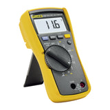 Multímetro Digital para Electricista con Termómetro Integrado para Aplicaciones HVAC Uso con Voltaje Máximo de 600 V Pantalla LED Retroiluminada FLUKE-116 - SILYMX