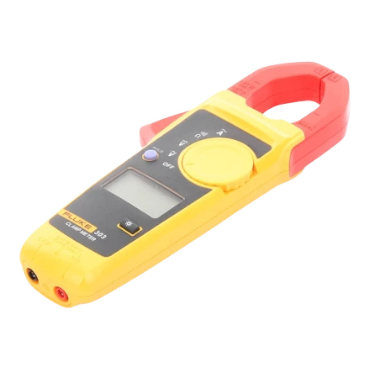 Amperimetro de Gancho Para Medida de Corriente en CA de 600 A y Tensión en CA y CC de 600V FLUKE-303/EMESP - SILYMX