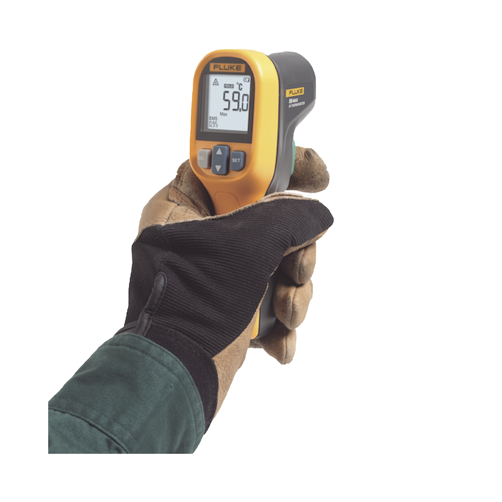 Termómetro IR Para Medición de Temperatura de -30ºC a 350ºC Con Precisión +-2% y Clasificación IP40 FLUKE-59MAXESP - SILYMX