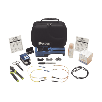 PANDUITFOCTT2-PKIT3Kit Completo de Herramienta OCTT Opticam 2 de Panduit, para Terminación de Conectores Pre - Pulidos LC, SC o ST, Incluye Desforradora y Cleaver - SILYMX