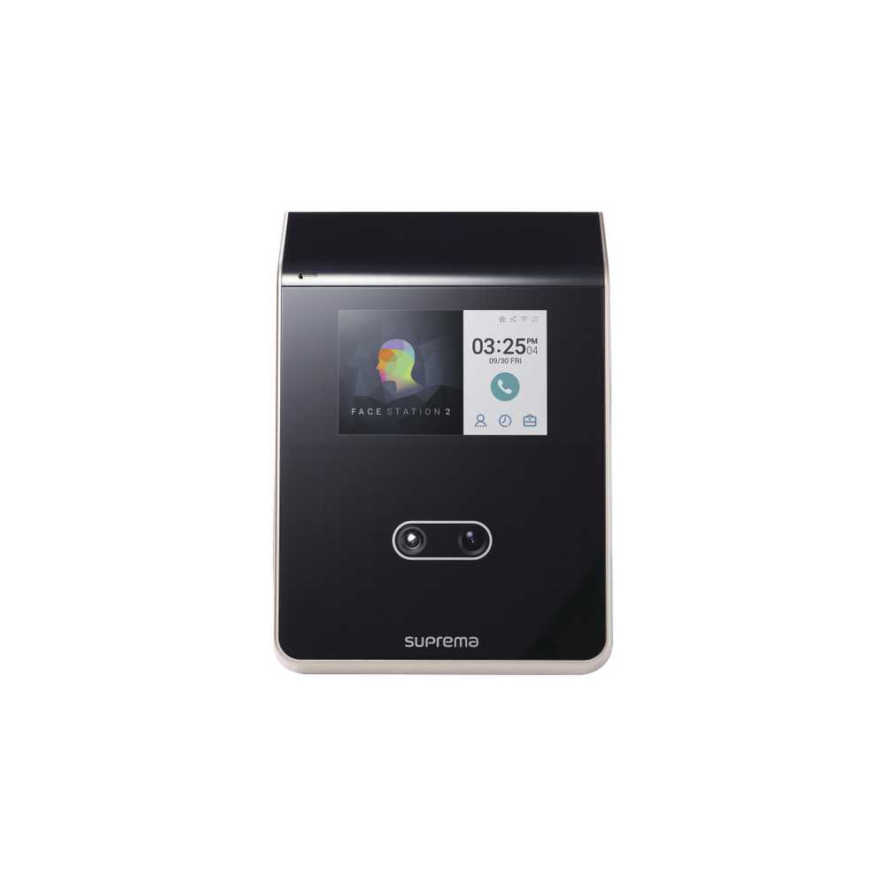 Lector Facial SUPREMA FS2-AWB – RFID HID, MIFARE, DESFire, BLE y NFC, Control de Acceso Facial - SILYMX