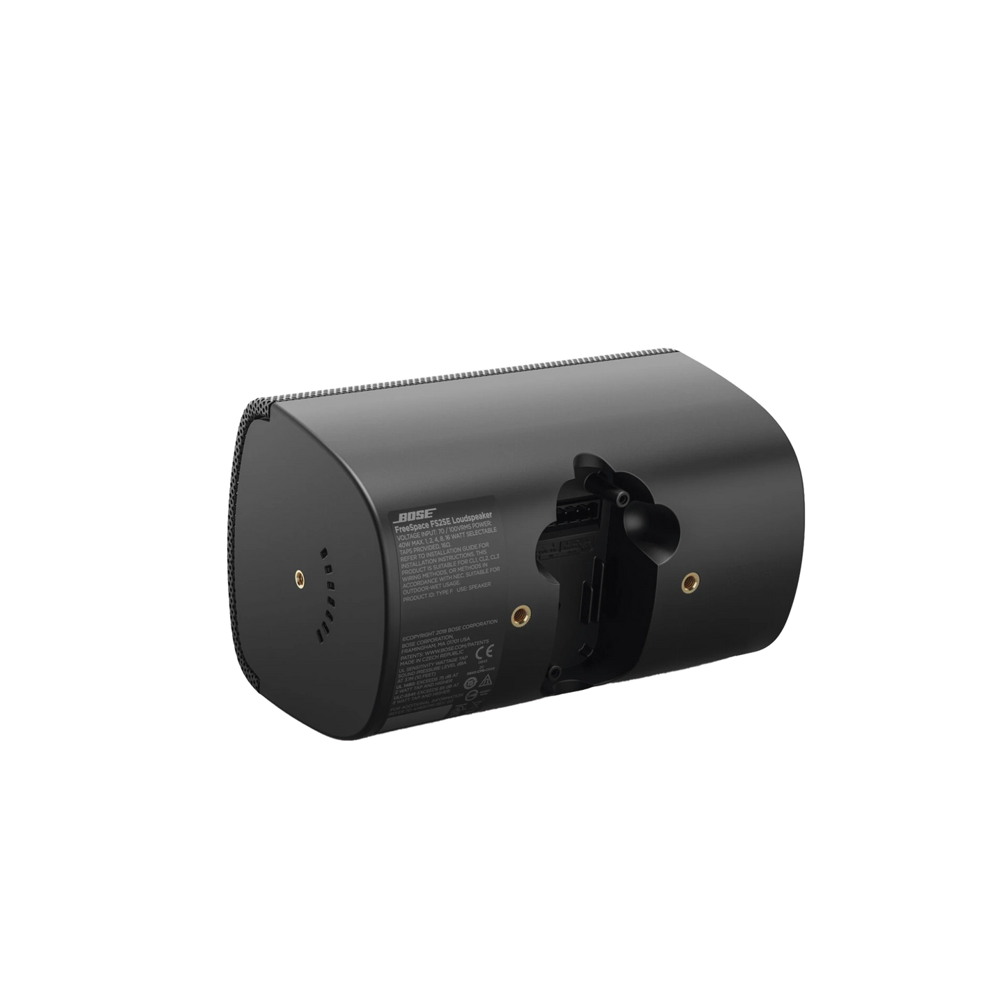 Altavoz Superficie 2.25in FreeSpace 16 Ohms 70/100V Par Negro Bose Professional FS2SE