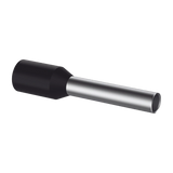 Ferrule Aislado Para Cables 16 AWG PIN de 10 mm de Longitud Mango Color Negro Paquete de 500pz FSD78-10-D - SILYMX