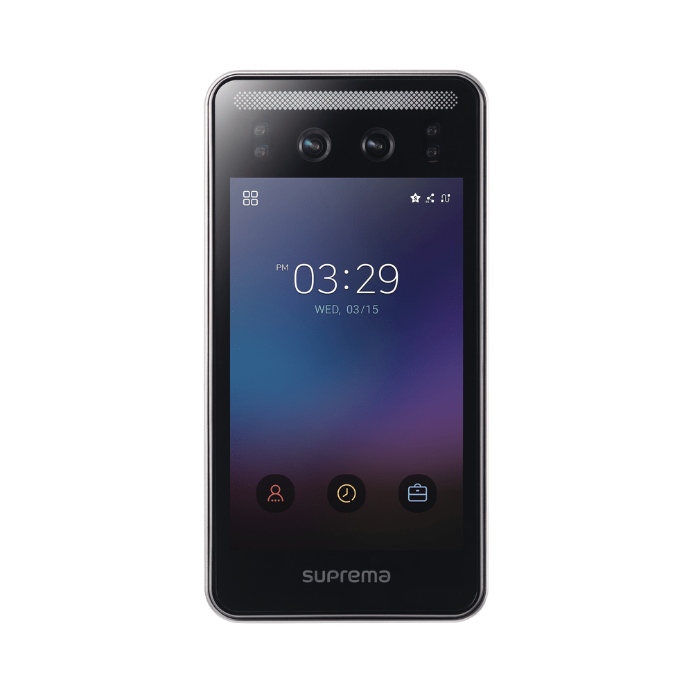 Face station F2 Lector Facial Lector de tarjetas Móviles lector de tarjetas RFID(125kHz EM & 13.56Mhz MIFARE) BioStar2 - SILYMX