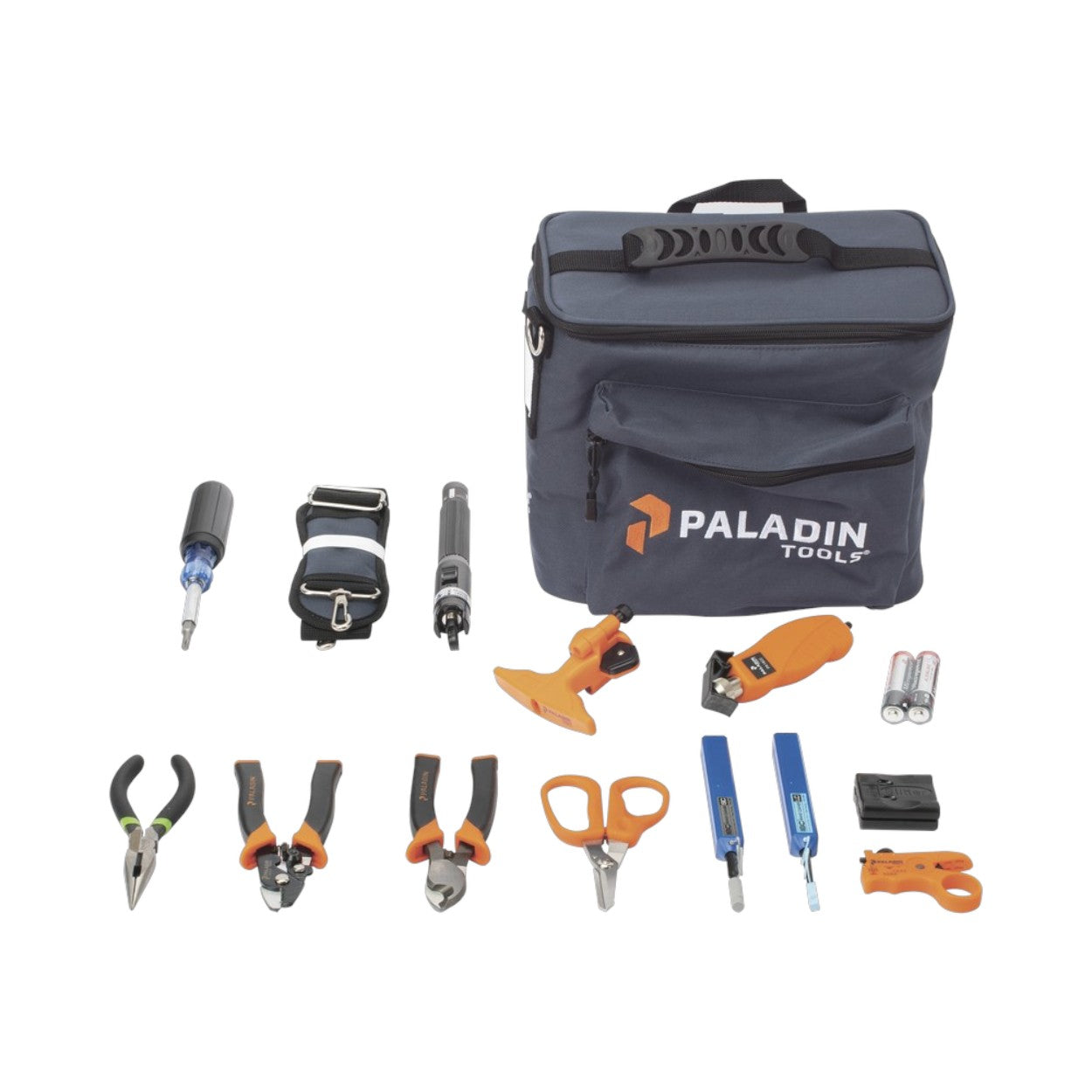 Kit de Herramientas Pro para Instalación de Fibra Óptica con accesorios de limpieza de puertos y conectores y desforradoras de fibra óptica FTK-P - SILYMX