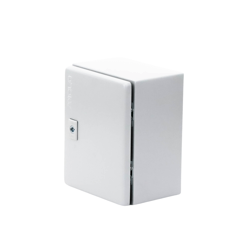 Gabinete de Acero Nema 4 -IP 66 de 20 x 25 x 15 cm Platina y certificado UL ANCLO G4A-252015-UL - SILYMX