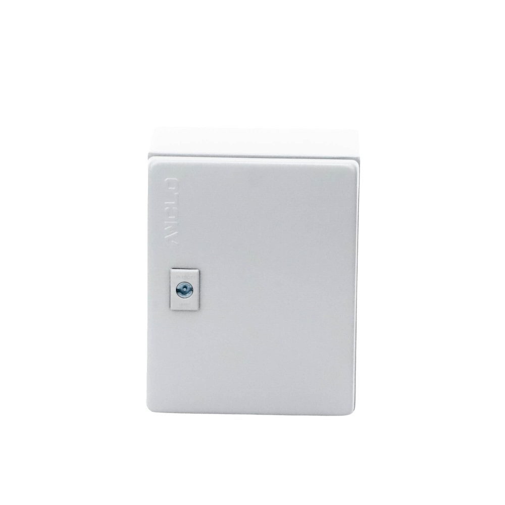 Gabinete de Acero Nema 4 -IP 66 de 20 x 25 x 15 cm Platina y certificado UL ANCLO G4A-252015-UL - SILYMX