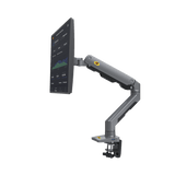 Montaje de Escritorio Articulado para Monitores de 27-45" Soporta hasta 15 kg Vesa 75 x 75 100 x 100 Acero Giro: 360° - SILYMX